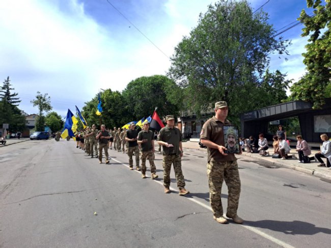 У Ковелі попрощалися з Героєм Дмитром Прокопчуком