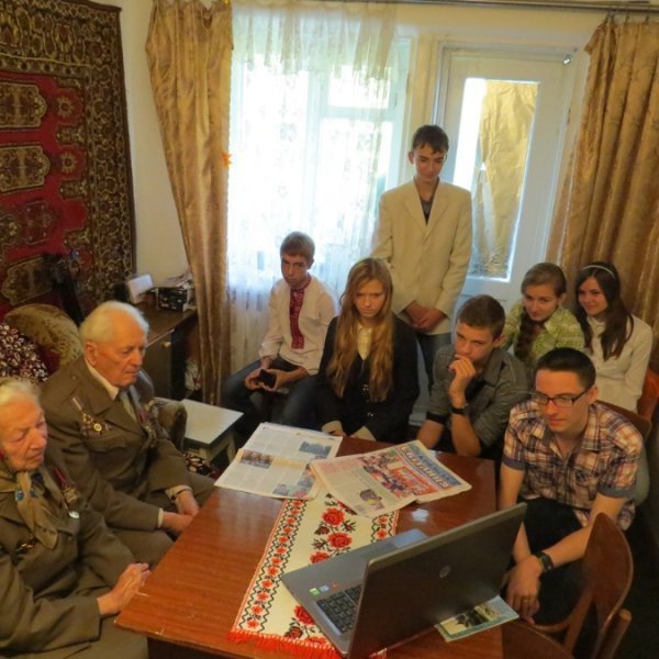 Волинські упівці повідали школярам свою історію кохання