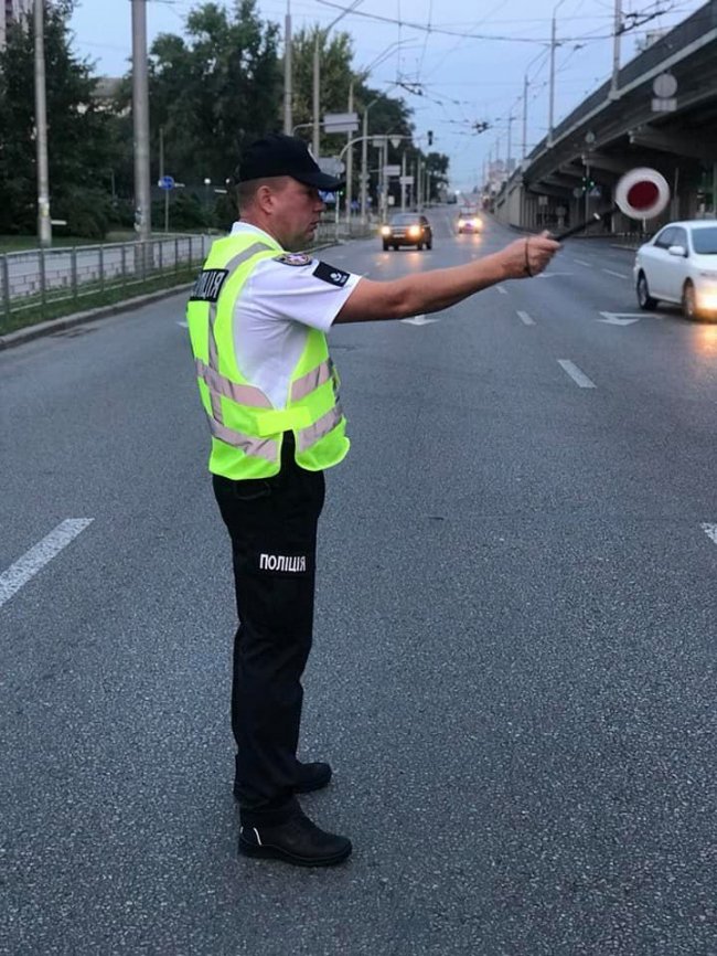 Волинські поліцейські охороняють правопорядок у столиці. ФОТО