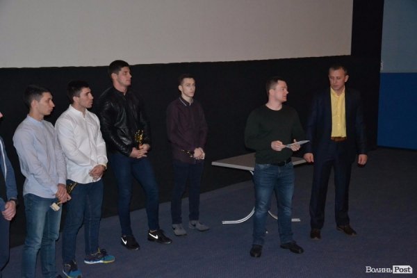 У Луцьку нагородили кращих бійців клубу «Pitbull»