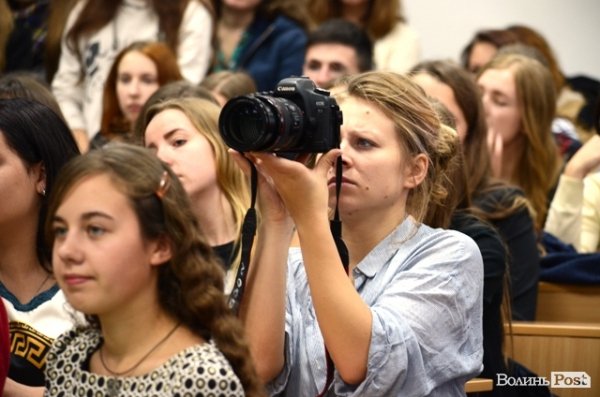 Женя Галич з «O.Torvald» розповів студентам про секс, наркотики, рок-н-рол