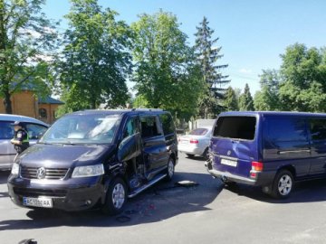 У Луцьку зіткнулися два Volkswagen