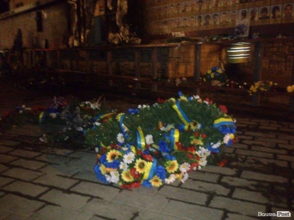 У Луцьку згоріла Стела Героїв