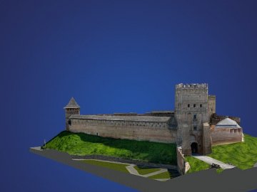 Створили 3D-модель замку Любарта