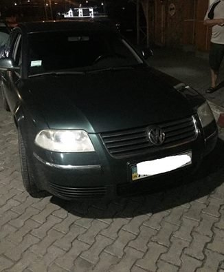 Луцькі поліцейські вилучили автомобіль у п'яного водія. ФОТО