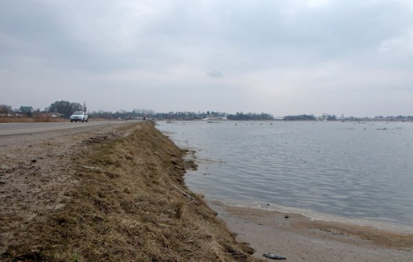 Під Луцьком підтоплює села. ФОТО