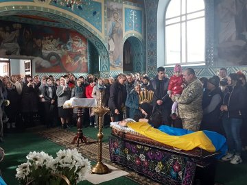 У Ківерцях попрощалися із загиблим Героєм. ФОТО