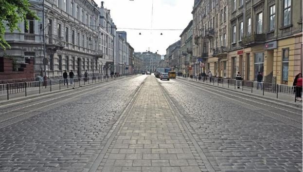 Вулиця Городоцька у Львові після ремонту