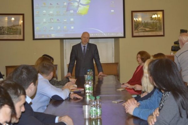 Луцькі депутати побували в гостях у Садового. ФОТО