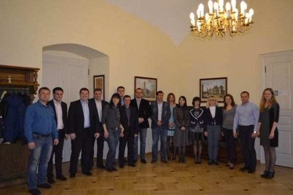 Луцькі депутати побували в гостях у Садового. ФОТО