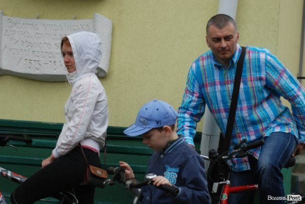 Велоекскурсія Луцьком. ФОТО