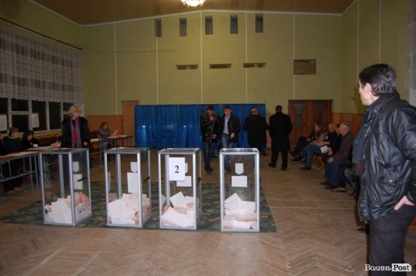 Вибори у Луцьку. ФОТО