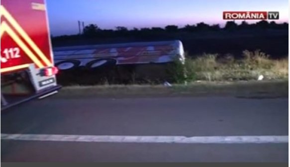 Більше сорока українців постраждали у масштабаній ДТП у Румунії. ФОТО