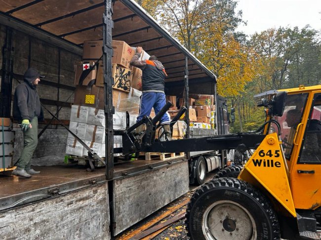 Із Волині відправили допомогу сім’ям з малими дітками на Харківщині