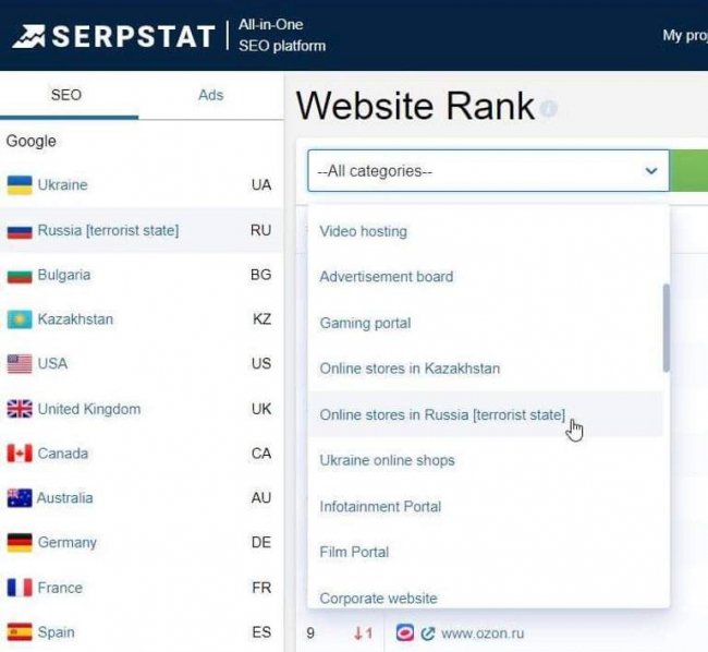 Українські айтішники запустили флешмоб #RussiaIsATerroristState