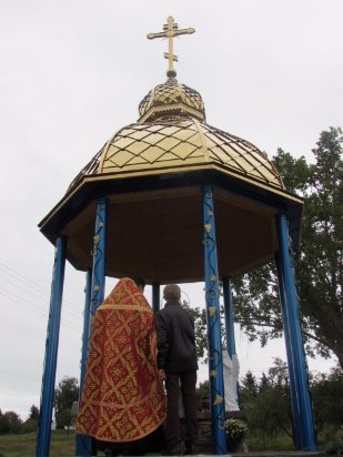 На Волині освячено пам'ятний знак образу Божої Матері. ФОТО