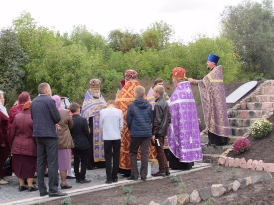 На Волині освячено пам'ятний знак образу Божої Матері. ФОТО