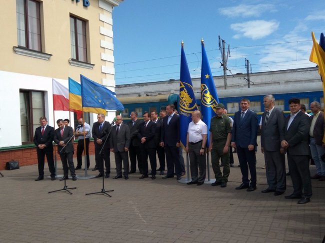 Потяг «Ковель – Холм» вирушив у перший рейс