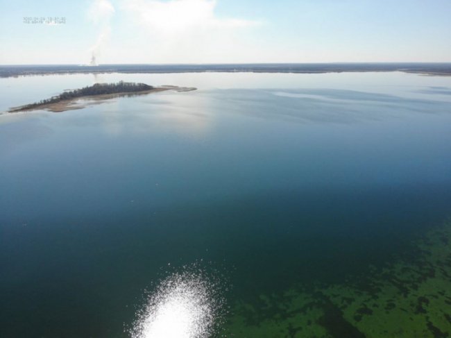 Захопливі краєвиди безлюдного Світязю з висоти пташиного польоту. ФОТО
