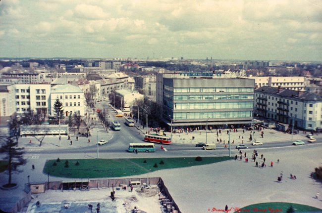 Без Лесі Українки та зі старим ЦУМом: показали ретрофото центру Луцька 