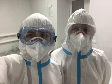 На Волині школа передала лікарні допомогу для боротьби з COVID-19. ФОТО