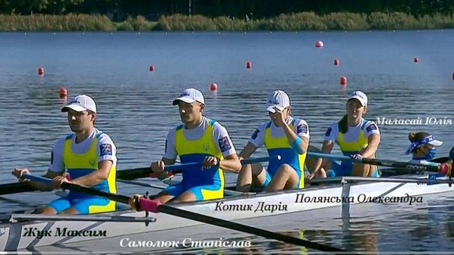 Разом з командою волинський веслувальник здобув «срібло» на чемпіонаті Європи