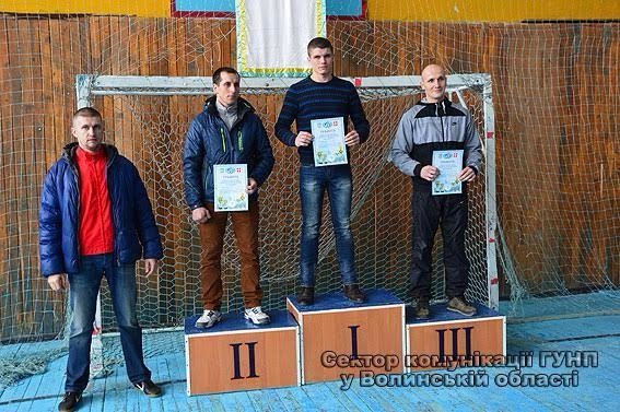 Волинські поліцейські стали призерами чемпіонату з гирьового спорту. ФОТО. ВІДЕО