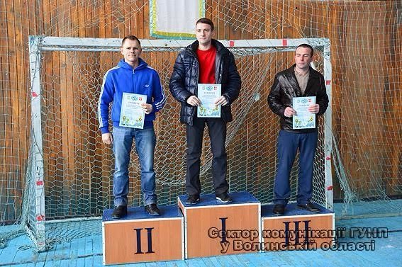 Волинські поліцейські стали призерами чемпіонату з гирьового спорту. ФОТО. ВІДЕО