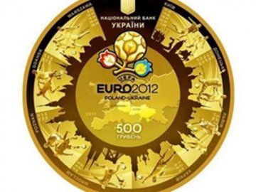 Презентували півкілограмову золоту монету до Євро-2012