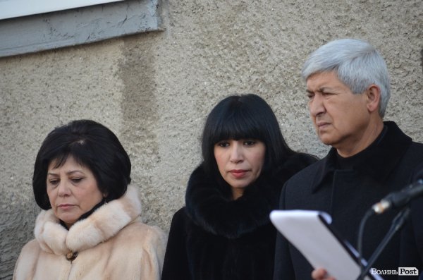 В луцькій школі, де навчався Рустам Хамраєв, відкрили пам’ятну дошку