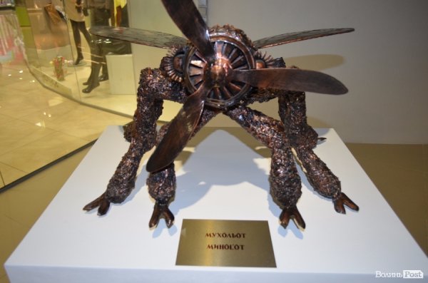 У Луцьку відкрилася постійна виставка кованих скульптур. ФОТО