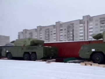 Росія перекинула в Білорусь зенітно-ракетні комплекси «Тор»