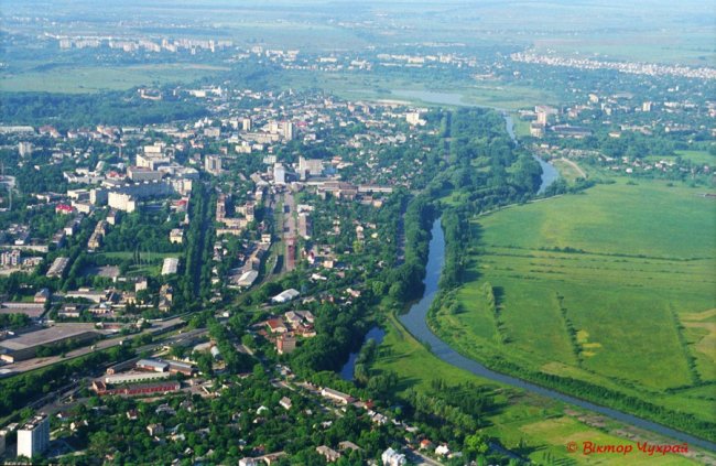 Яким бачать Луцьк пілоти. ФОТО