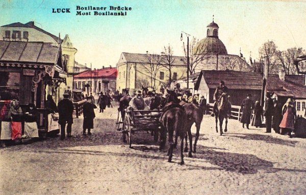 Луцьк на кольорових світлинах сторічної давнини. ФОТО