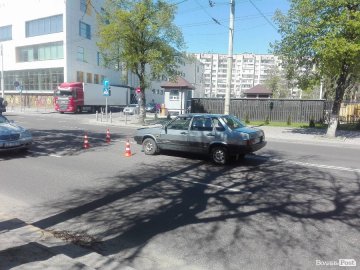 Біля луцького «Променя» - аварія. ФОТО