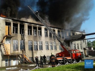Пожежу на волинській швейній фабриці розслідує спеціальна комісія