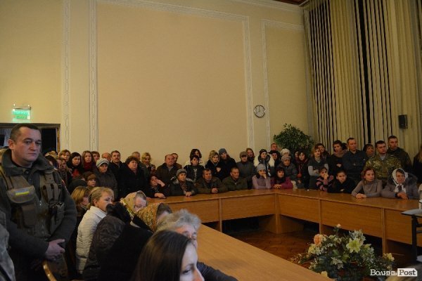 Ігор Єремеєв та губернатор Волині зустрілися з родичами тербатальйону «Волинь». ФОТО