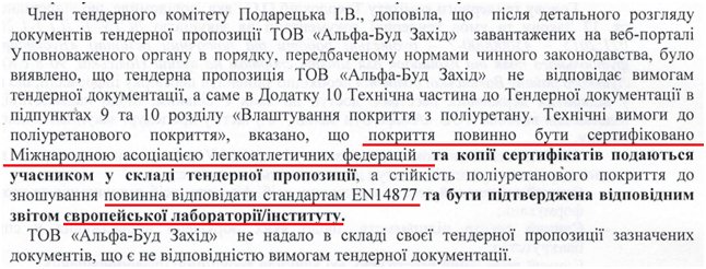 Спортивні об'єкти в громаді під Луцьком зведе фірма голови Федерації легкої атлетики