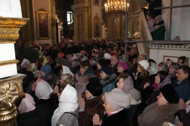 Савченко святкував Різдво разом з волинянами. ФОТО