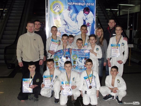 Волинські рукопашники привезли дев’ять медалей. ФОТО