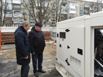 Литовське місто-партнер подарувало для котелень Ковеля генератор
