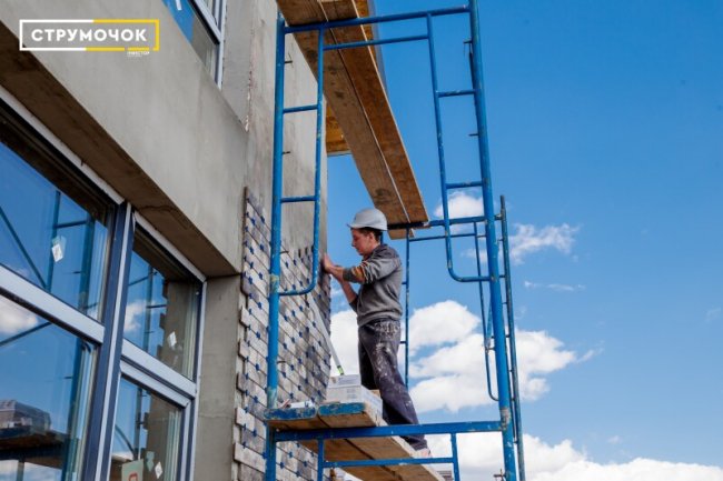 У «Струмочку» показали, який вигляд матиме новий котедж. ФОТОЗВІТ*