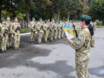 У Луцьку новобранці-прикордонники склали присягу на вірність українському народу. ФОТО