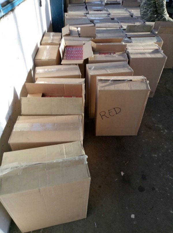 На Волині затримали рекордну партію контрабандного курива