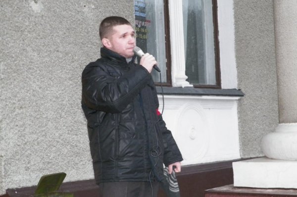 У Нововолинську - живий ланцюг. ФОТО