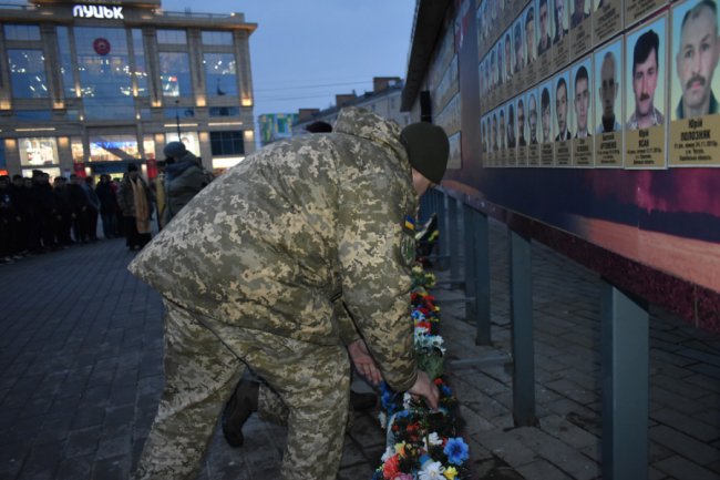 У Луцьку вшанували військових, які загинули у російсько-українській війні 