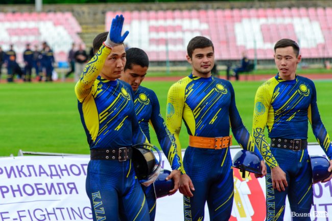 До Луцька на змагання з'їхались пожежники з 7 країн. ФОТО