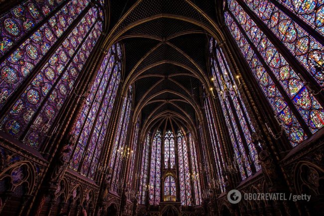 Вітражі собору Паризької Богоматері