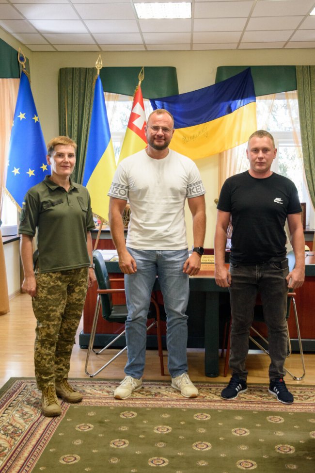 Військовослужбовиця з Луцька, яка пробула у полоні 9 місяців, повернулася на службу