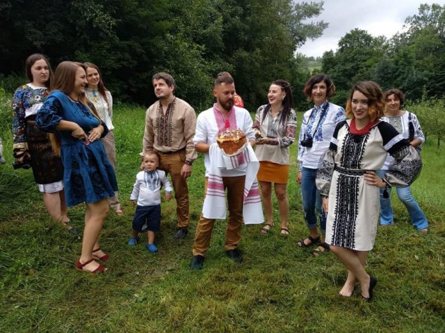 Волинський сільський голова обвінчався. ФОТО